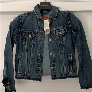 Levi’s original trucker jean jacket, NEW, sz XS